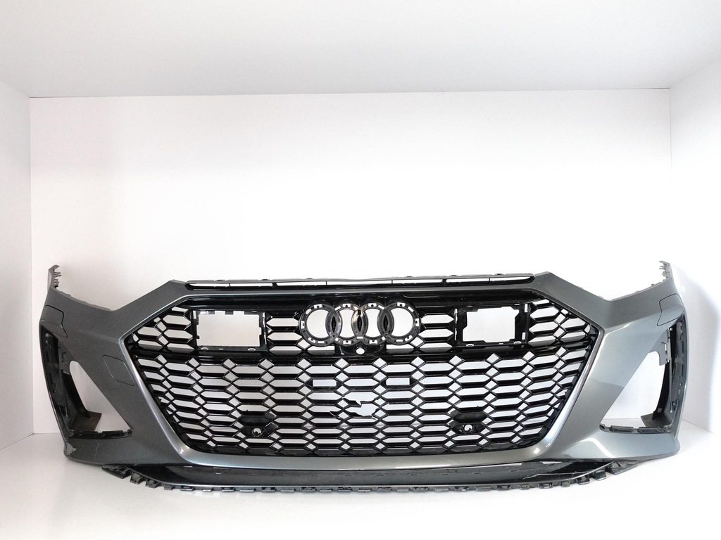 фото №1, Audi rs7 rs6 c8 4k8 19- бампер решётка радиатора решётка радиатора перед омыватель / парктроник