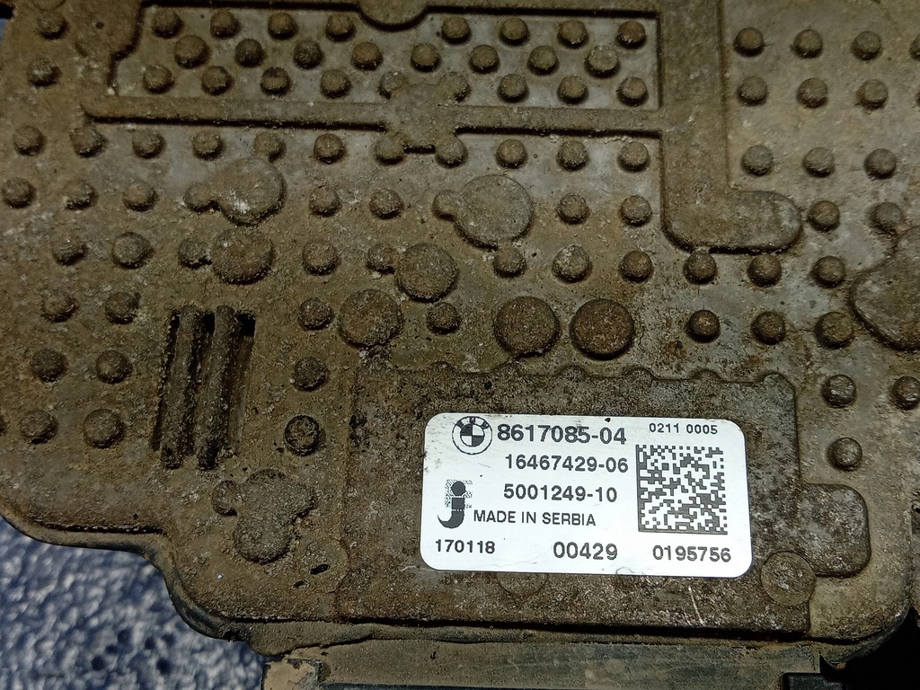 фото №5, Bmw 5 g30 g31 2.0d 520d моторчик вентилятора 8617085 4 pin