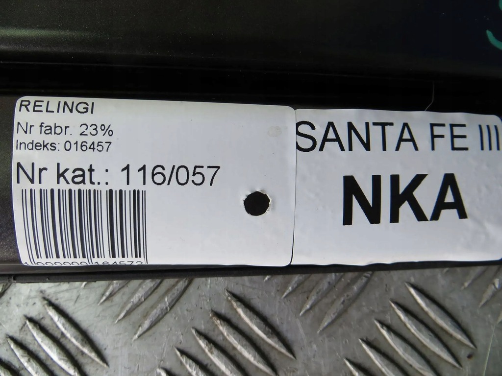 фото №8, Hyundai santa fe iii рейлинги кровельные kpl 13-