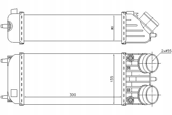 Nissens 96508 радиатор воздуха наддувочный Цена