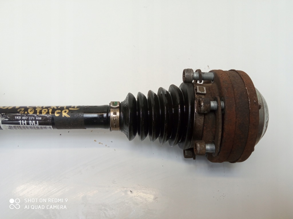 фото №3, Seat leon ii fl cupra привідний вал короткий ліва 2.0tdi cr