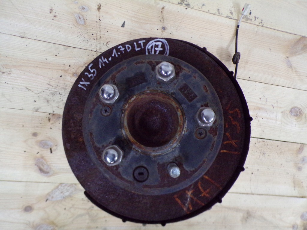 фото №1, Hyundai ix35 ліва задня поворотний кулак ступиця 2wd 2014r