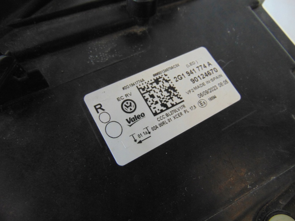 фото №11, Лампа full led правый перед vw polo 6 vi gti 2g1941774a