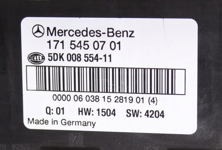 фото №8, Коробка bsi модуль sam mercedes w171 a1715450701