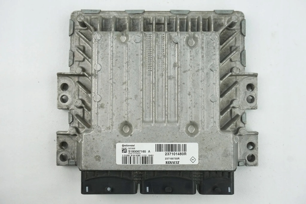 фото №1, Бортовой компьютер блок управления двигателя renault clio iii 1.5 dci 237101480r