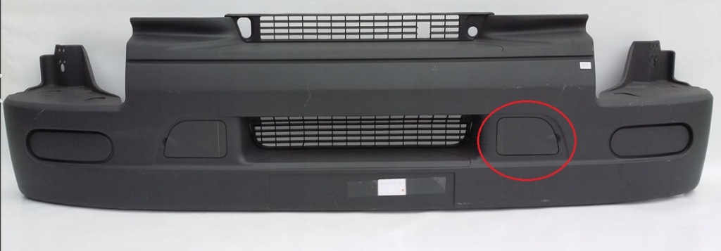 фото №2, Заглушка бампера накладка renault premium левая