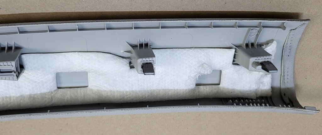 фото №8, Защита обшивка стойка a левый перед динамик vw golf vii 7 5g оригинальный номер eu