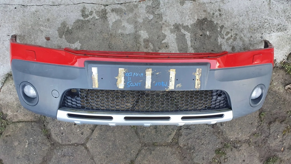 фото №7, Skoda octavia scout 2 ii -10 1z бампер передний перед $