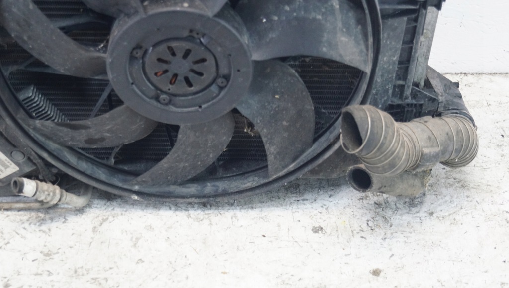 фото №11, Mercedes w203 компрессор комплект радиатор