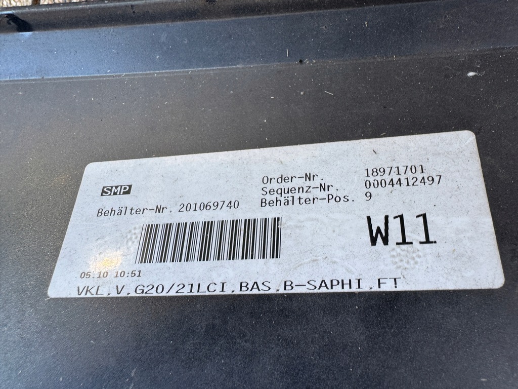 фото №8, Бампер bmw 3 g20 g21 lci перед передній