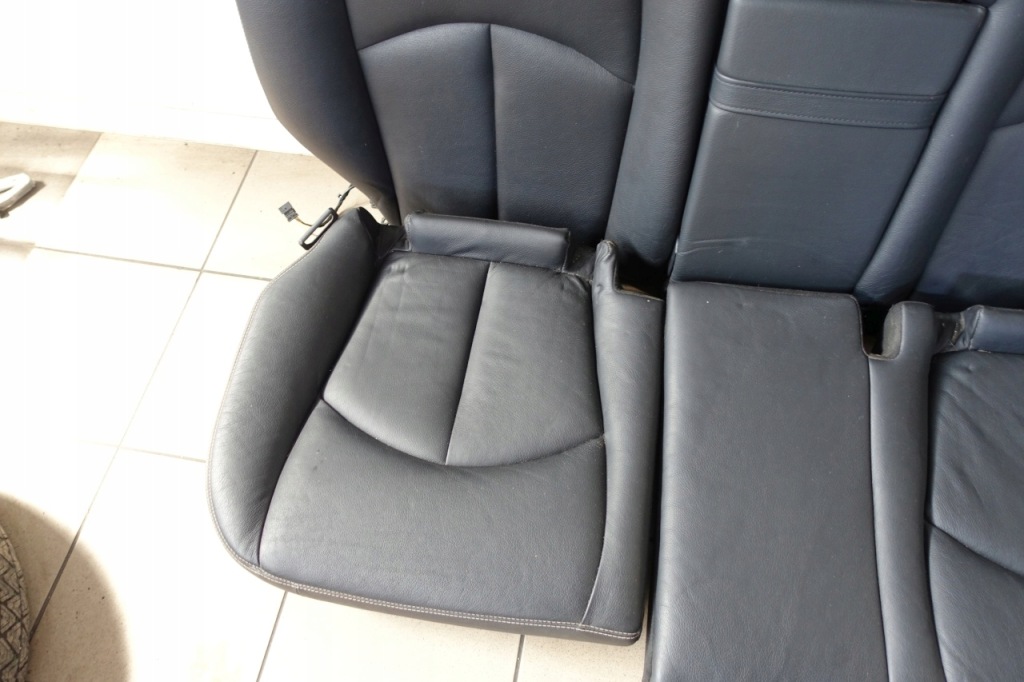 фото №12, Mercedes w211 kombi сидіння оббивка шкіряний сидіння шкіра e-klasa lift