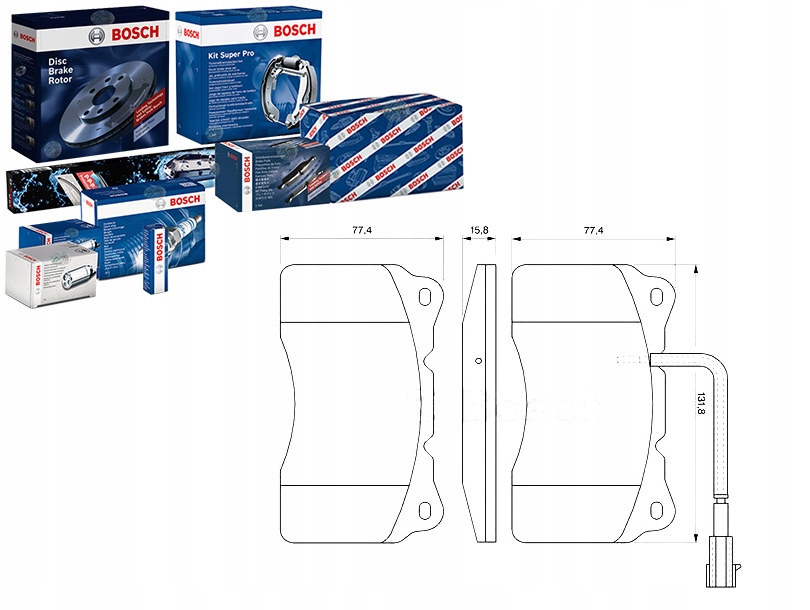 фото №1, Тормозные колодки тормозные alfa romeo 147 156 gt 3.2 03.02-0
