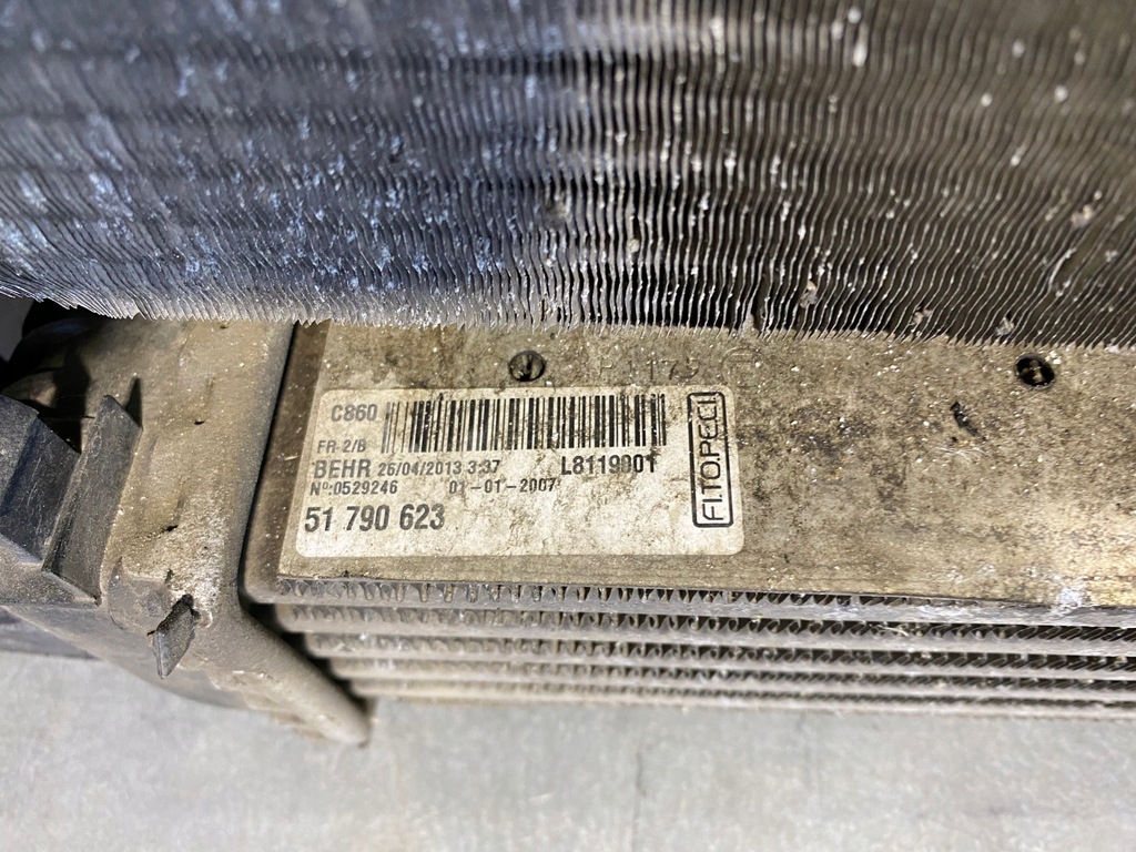 фото №8, Bipper nemo fiorino радиатор wody вентилятор 1.3