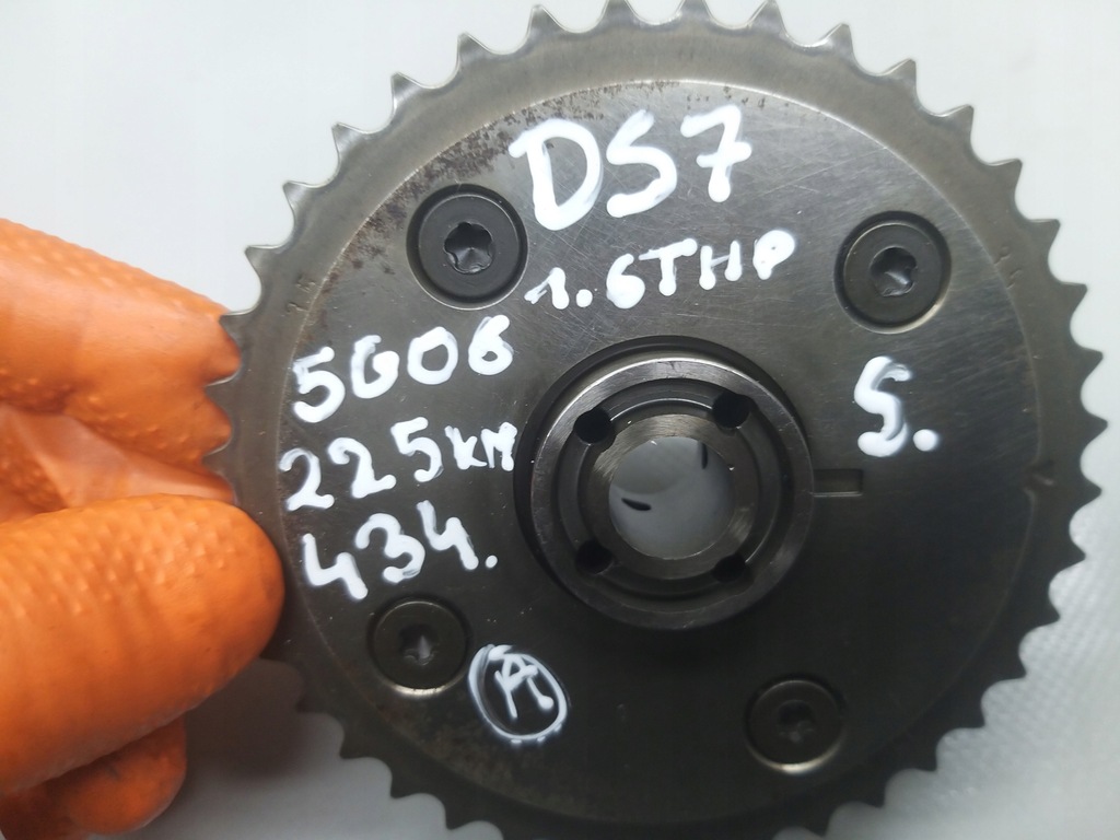 фото №8, Колесо распределительного вала вариатор s 1.6 thp 225km 5g06 citroen ds7 3008 508 v754586280