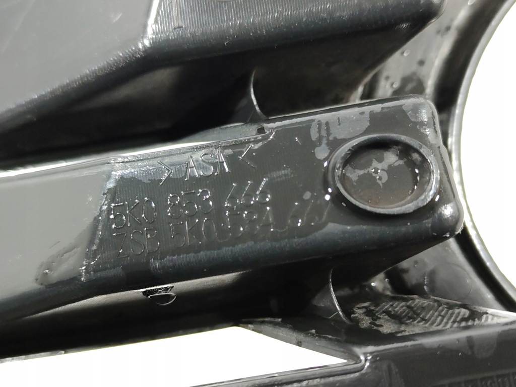 фото №8, Volkswagen vw golf vi решётка противотуманной фары перед правая 5k0853666a