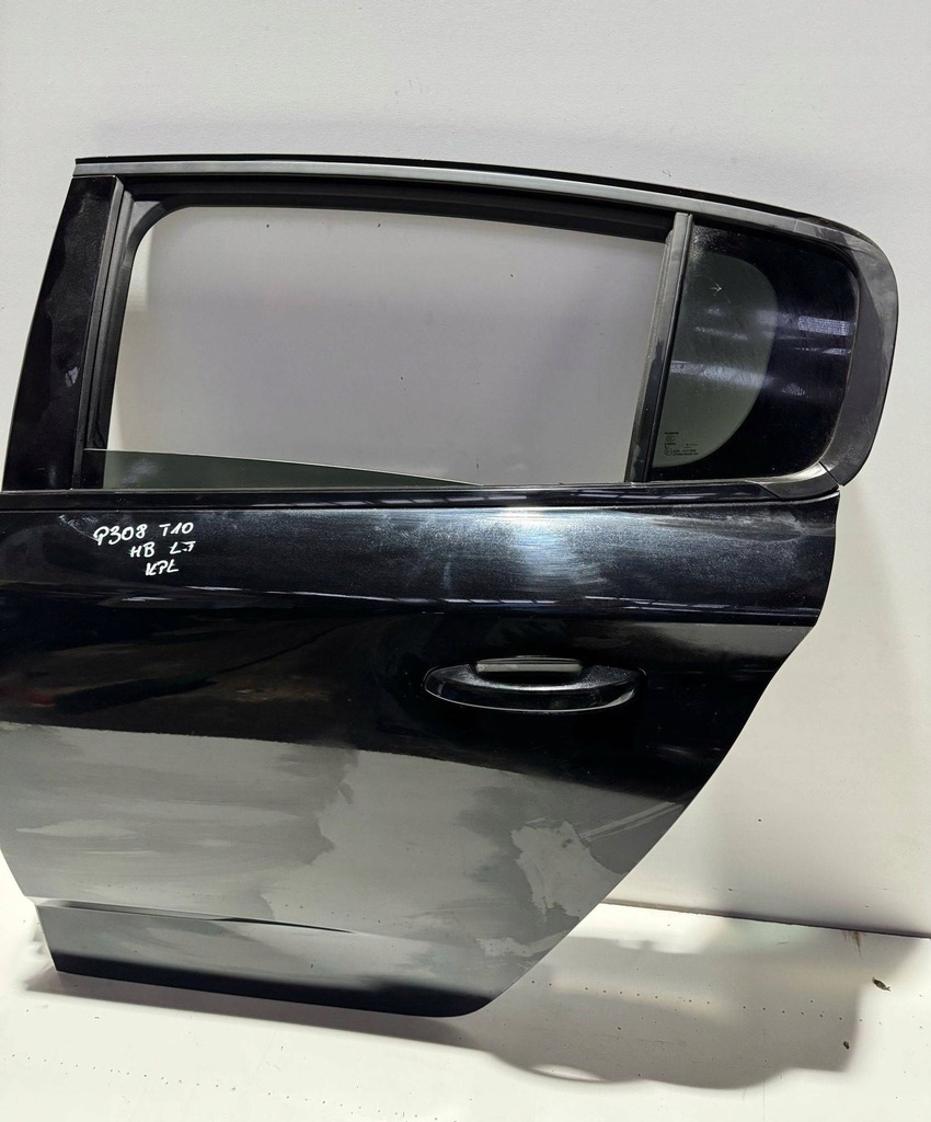 фото №3, Peugeot 308 t10 дверь левая задняя задние