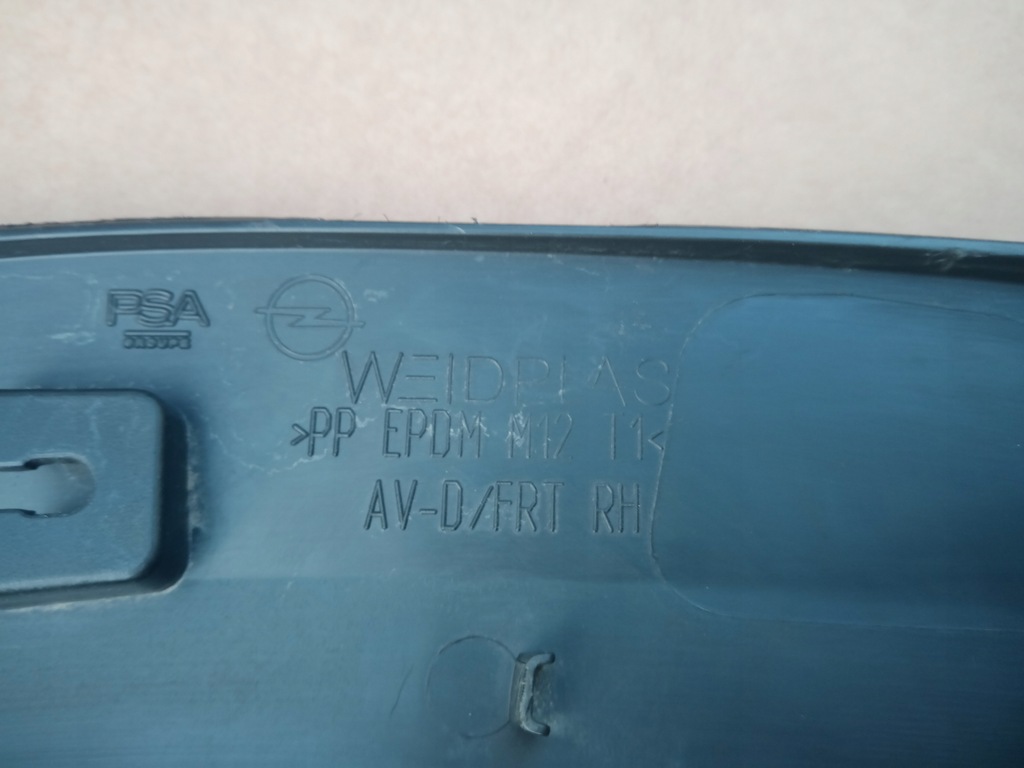 фото №8, Opel mokka ii права молдинг крила перед 2020r