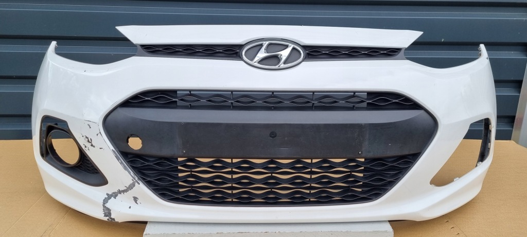 фото №2, Hyundai i10 ii 2013- бампер перед оригинал b139