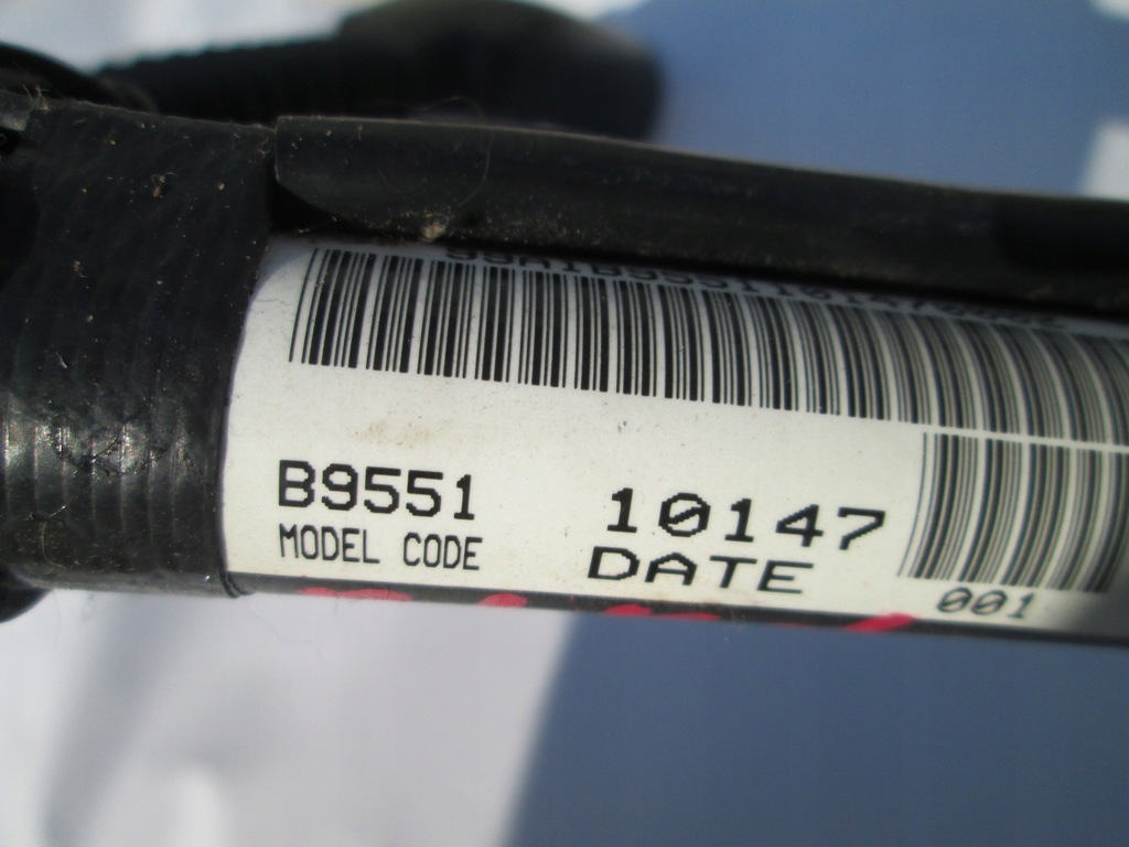 фото №9, Ford flex 08- клипса поперечина перед пряжка патрон