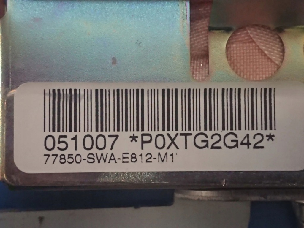 фото №5, Подушка подушка безопасности пассажира honda cr-v iii re_ 77850swae812m1 2.0l бензиновый