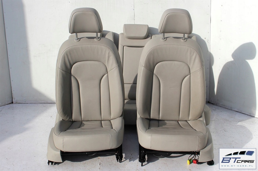 фото №6, Audi q5 сидіння комплект сидінь сидіння сидіння сидіння оббивка 8r шкіра ko