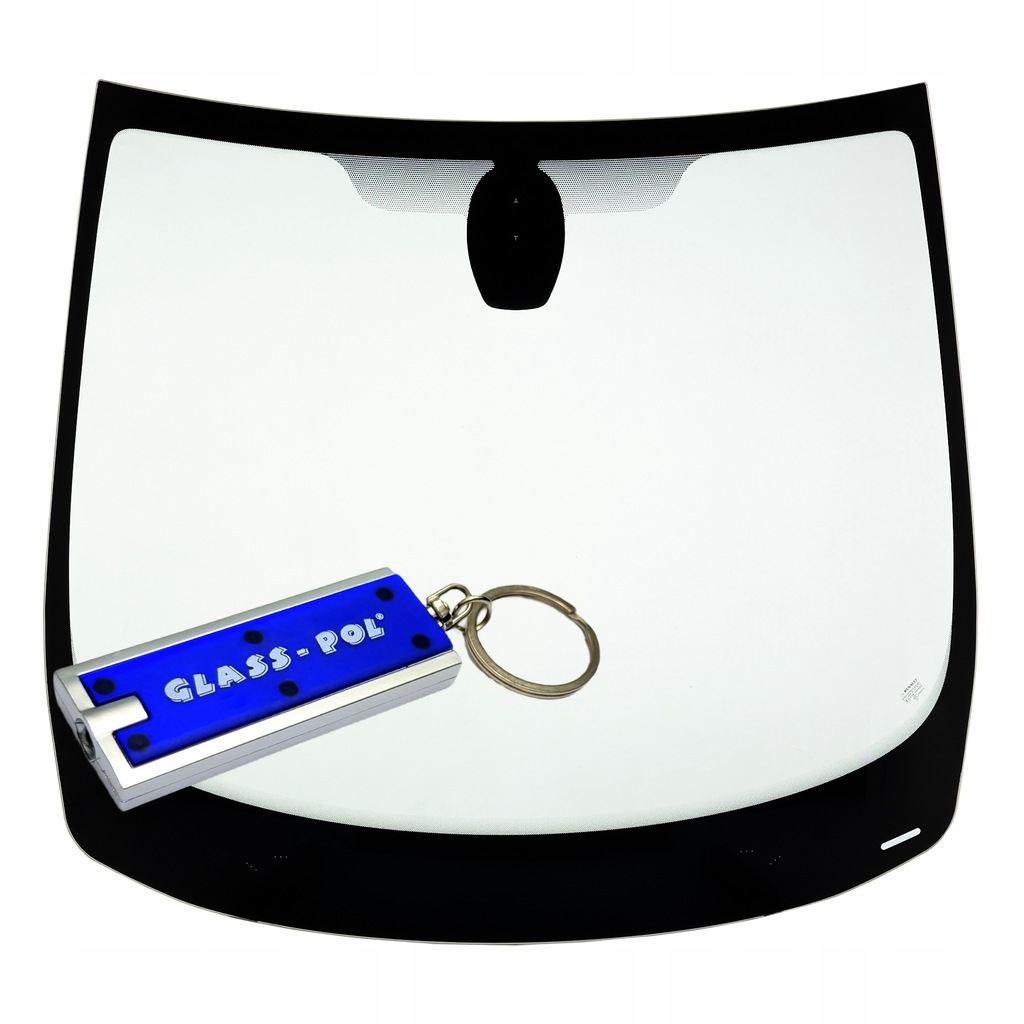 фото №1, Стекло лобовое передняя renault zoe 2013- датчик nowa оригинальная зелёный