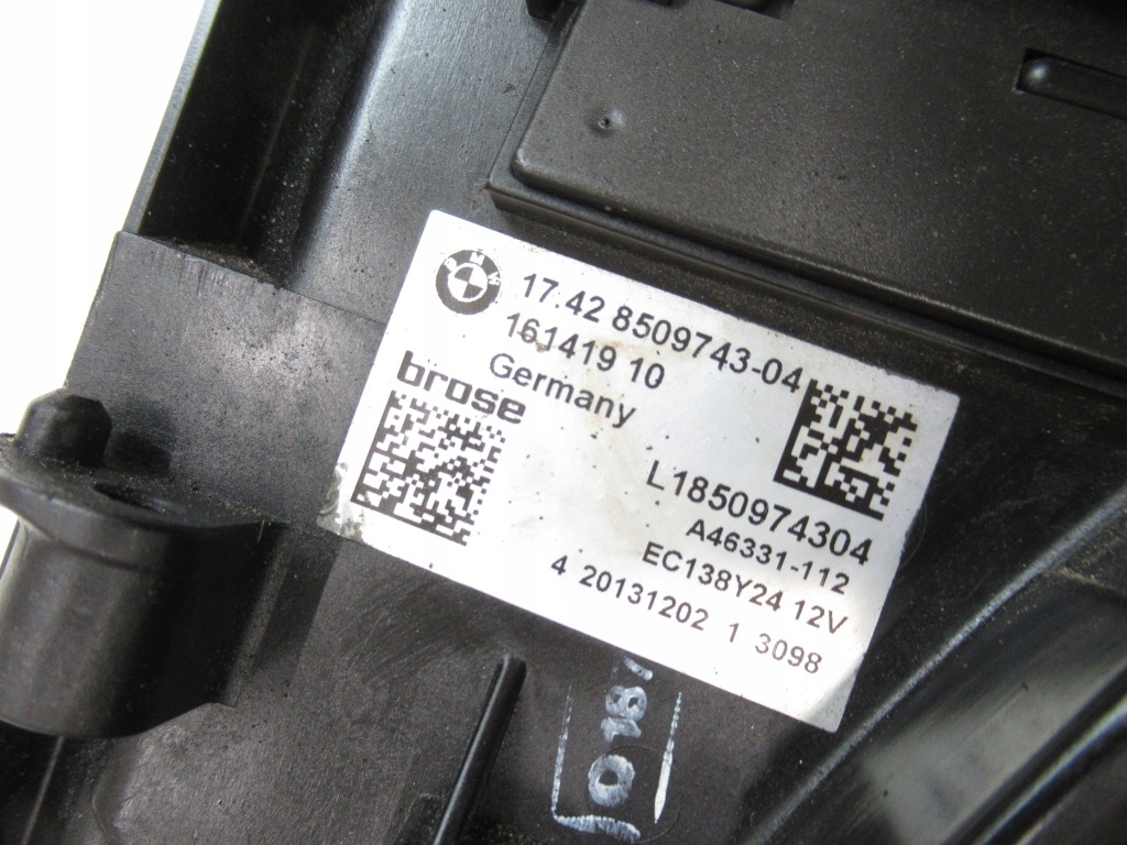 Вентилятор радіатора bmw f01 f06 f10 f13 n63 n57 Доставка