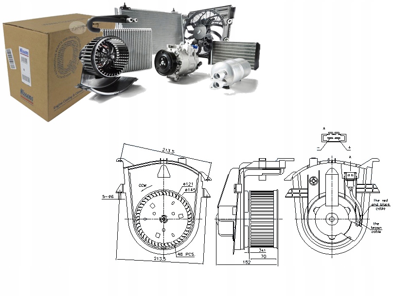 фото №1, Nissens воздуходувка seat arosa cordoba cordoba vario