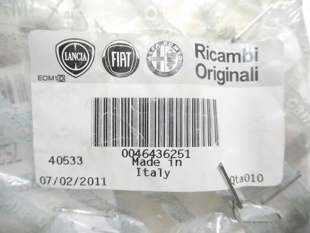 фото №8, Кліпса кронштейн скло бічний fiat panda оригінальний номер 46436251