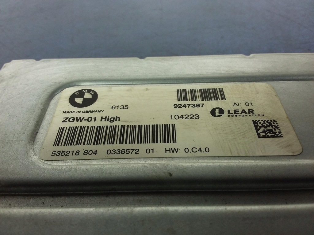 фото №4, Bmw 5 f10 f11 блок управления модуль zgw 9247397