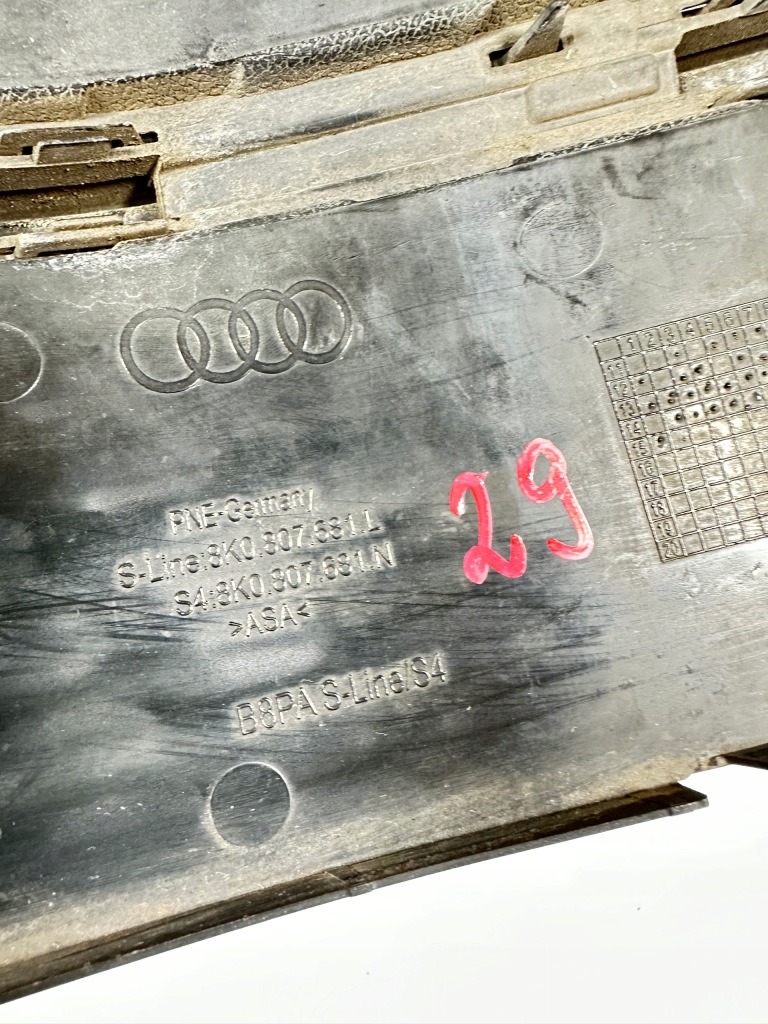 фото №7, A4 8k audi lift s4 s-line решітка бампера ліва 8k0807681l 8k0807681n