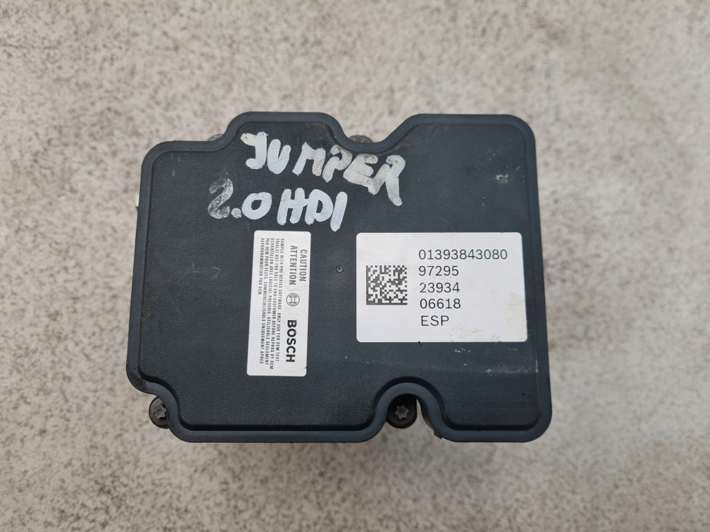 фото №1, Jumper iii 2.0 hdi насос abs 01393843080