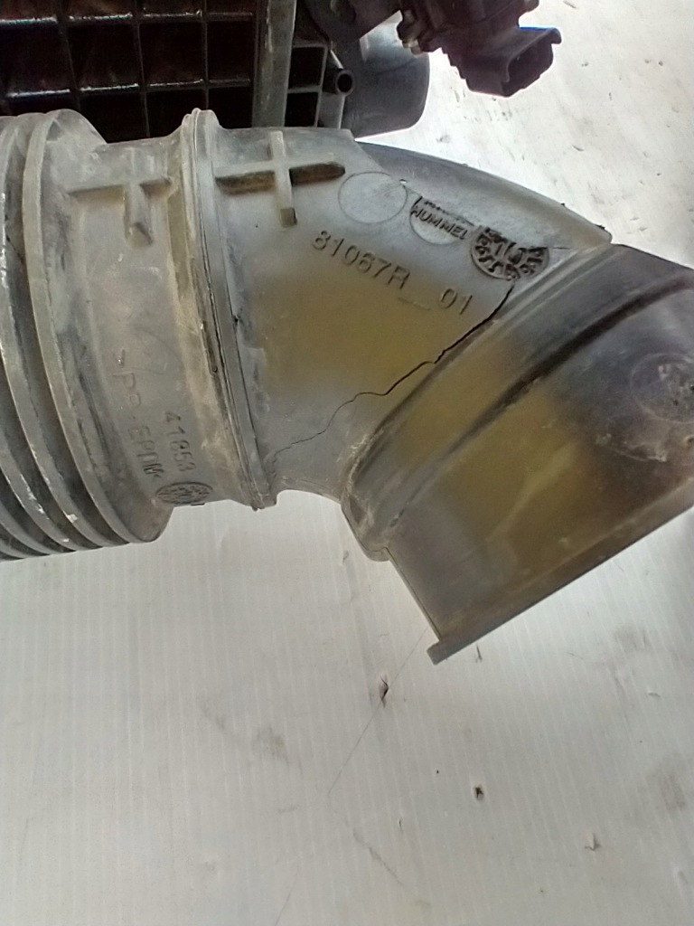 Citroen c5 x7 3.0 hdi корпус фильтра воздуха расходомер 9683955980 с Разборки