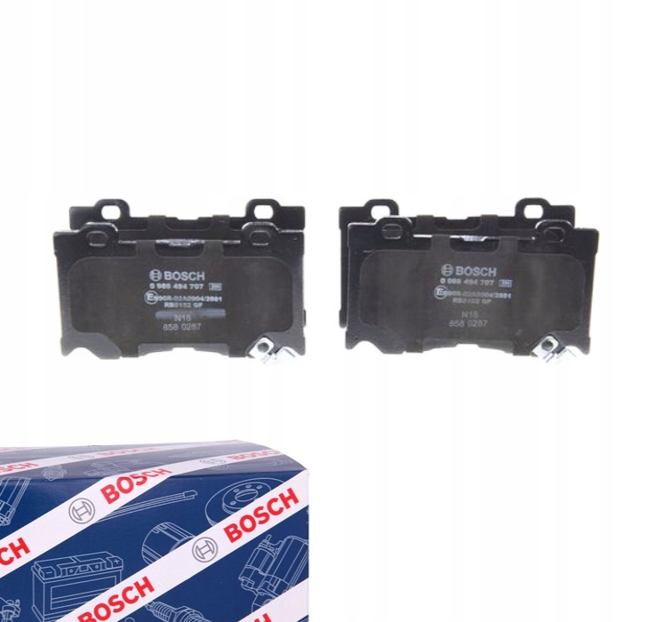 фото №1, Bosch 986 494 707 набор тормозных колодок тормозных, тормоза дисковые
