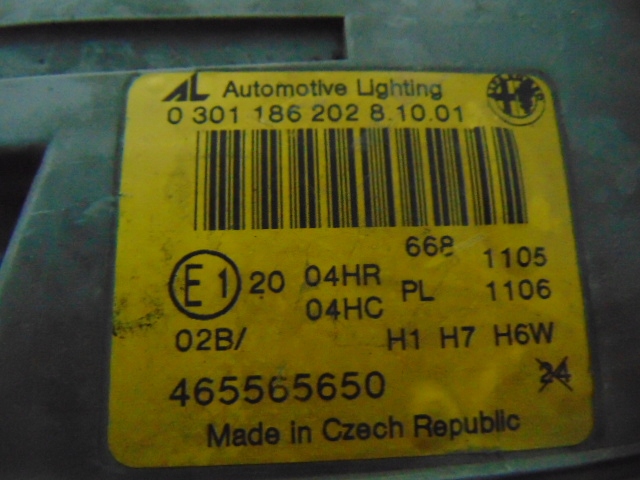 фото №4, Alfa romeo 147 фара правый