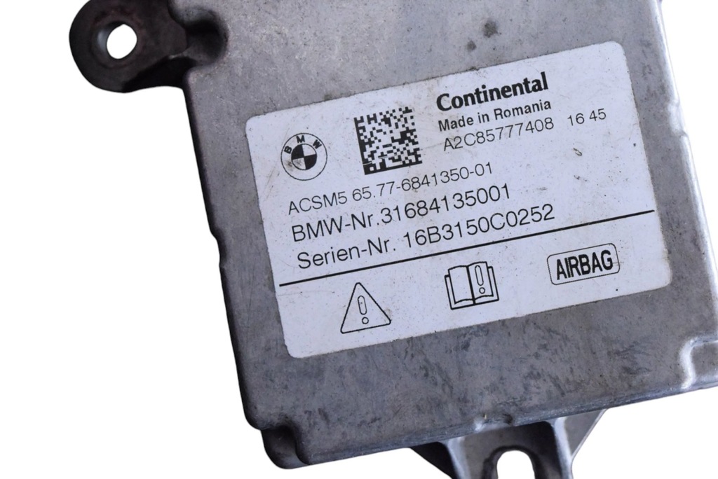 фото №5, Bmw 7 g11 g12 2015 блок керування / модуль подушка безпеки