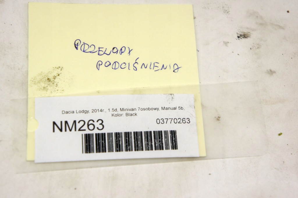 фото №5, Nm263 dacia lodgy 1.5d провода вакуумa kpl