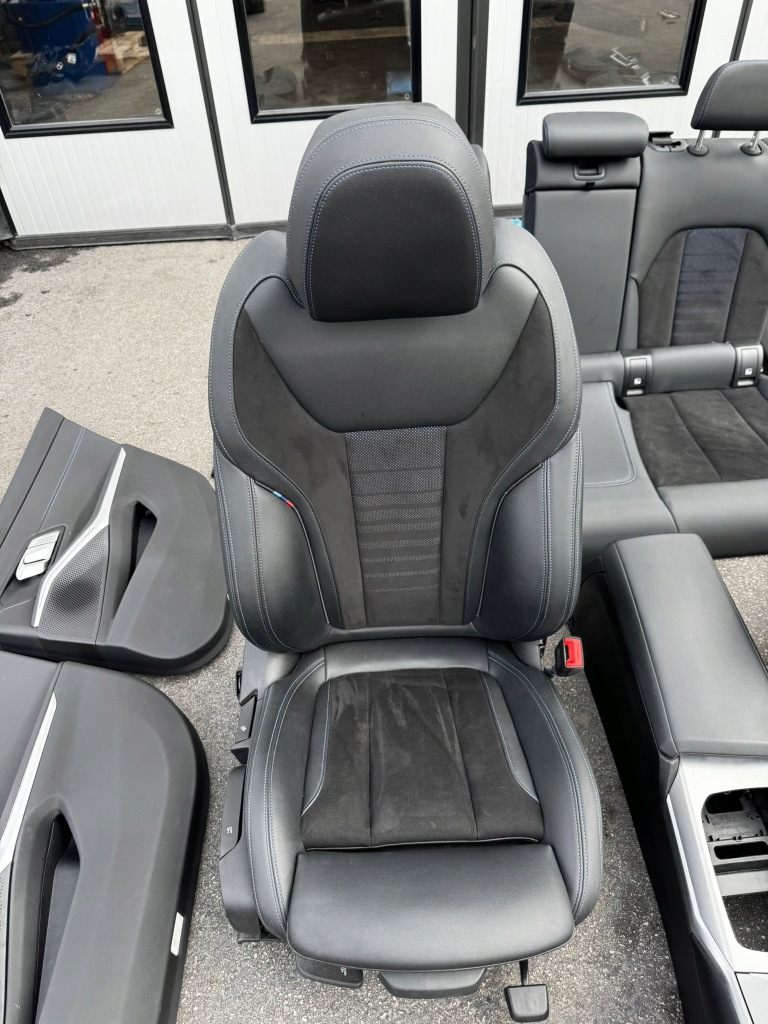 фото №6, Bmw 3 g21 touring сиденья салон mpakiet полный сиденья обивка