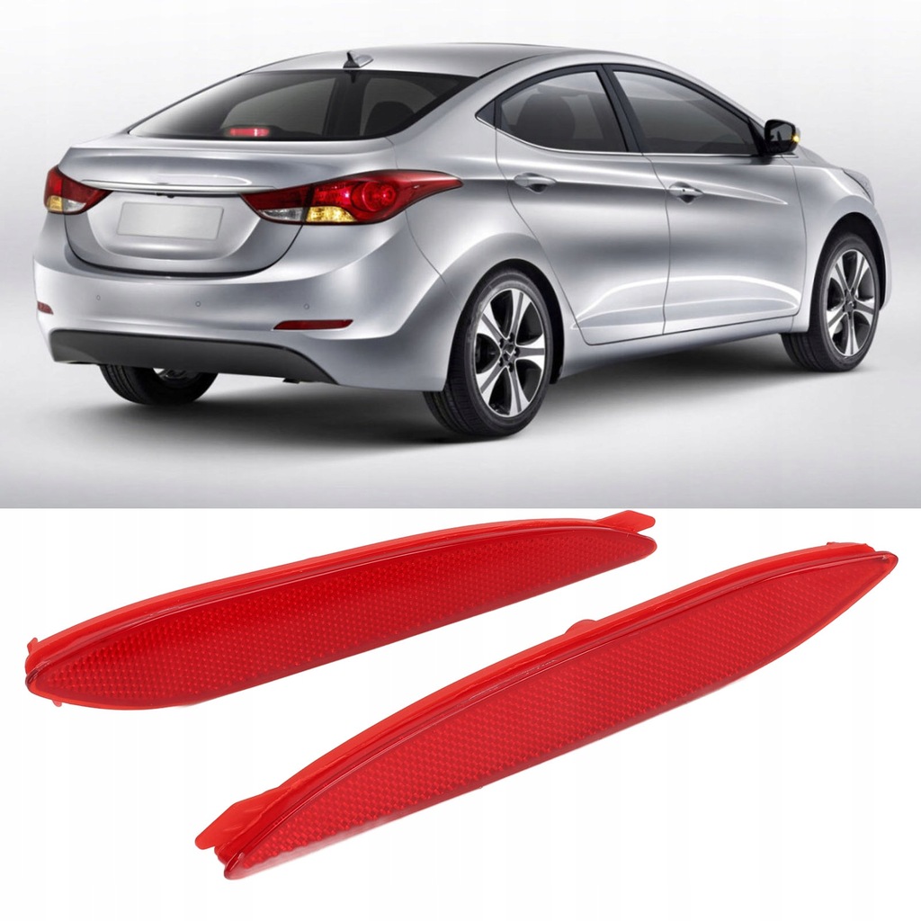 фото №11, Набор фары заднего бампера 924063x000 замена панель фара