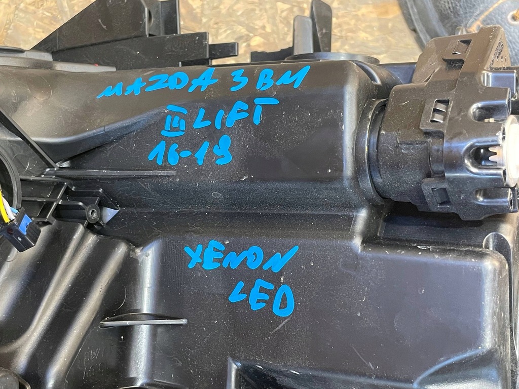 фото №14, Mazda 3 bm iii bn lift 16-18 лампа левая перед передняя ксенон led