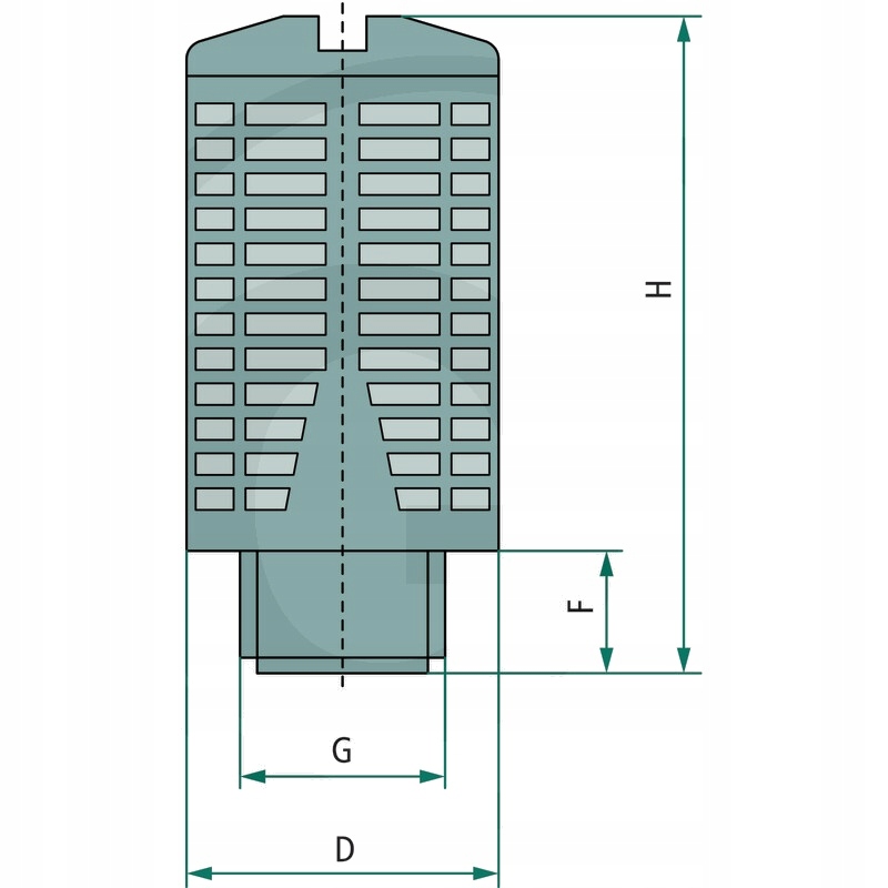 Купить Granit j-sd10-1/2-ku-niebieski-b гаситель
