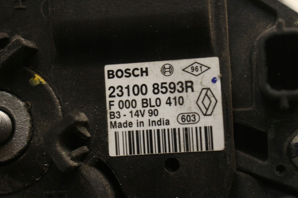 фото №9, Генератор 231008593r dacia dokker 1.2 tce