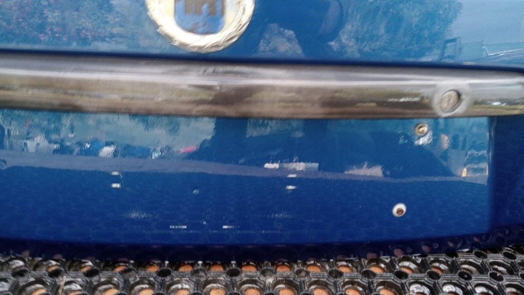 фото №7, Fiat panda ii hb кришка багажника задня 597