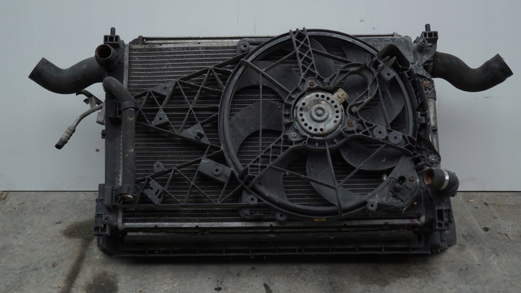 фото №1, Pas передний радиатор вентилятор fiat doblo ii