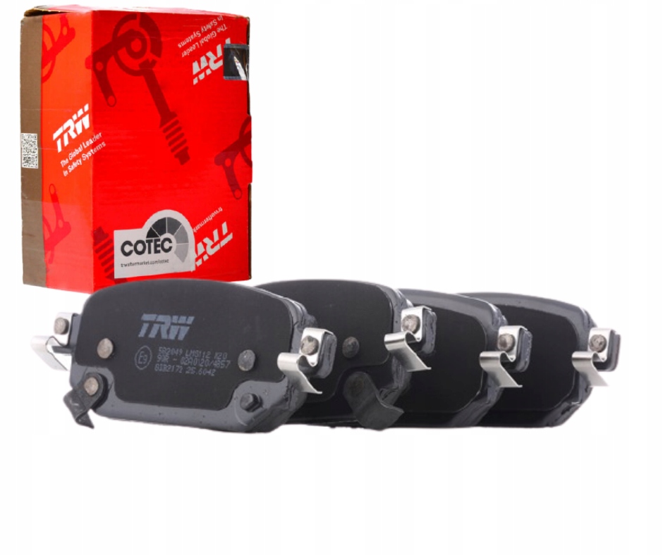 фото №1, Тормозные колодки тормозные trw gdb2172 mazda cx-3 задняя