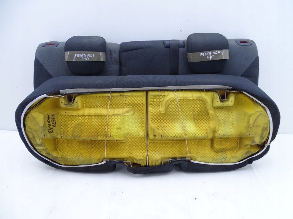 фото №9, Ford fiesta mk7 08-17 заднє сидіння задня задня комплектна підголівники