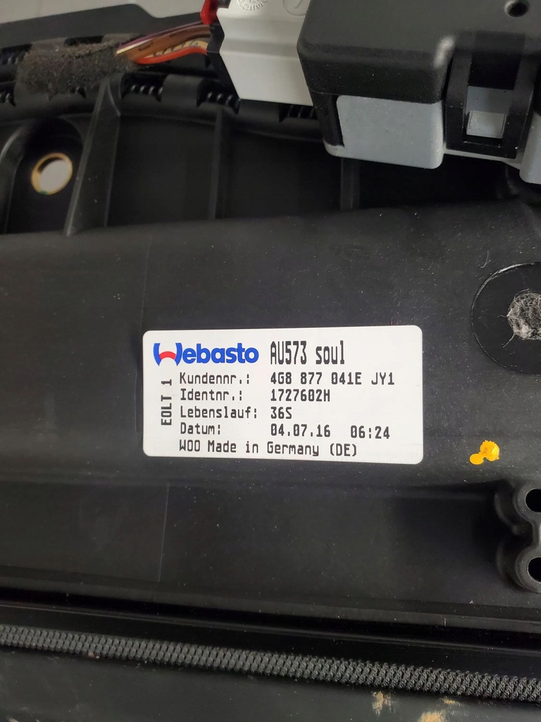 фото №7, Audi a7 s7 4g 4g8877041e люк