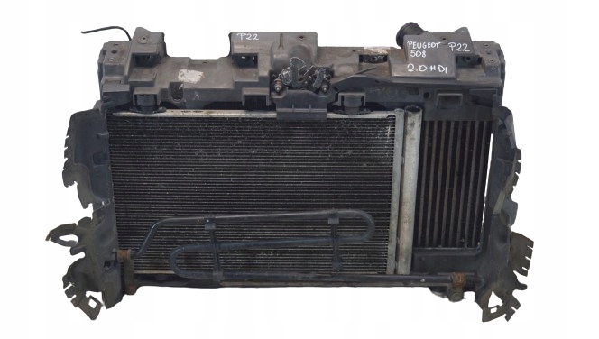 фото №1, Pas передній радіатор peugeot 508 i 2.0 hdi