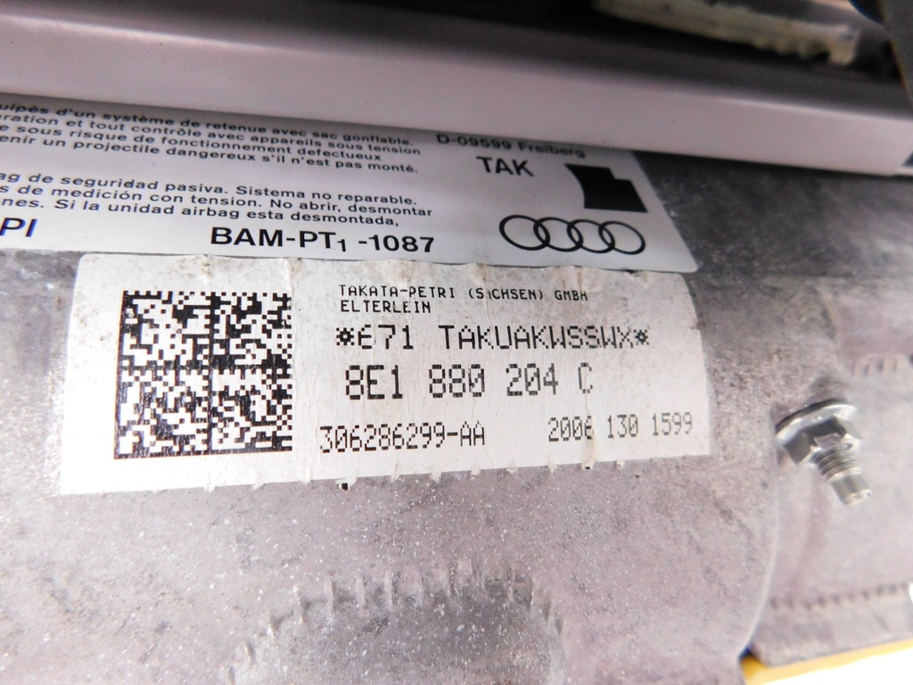 фото №9, Приборная панель + подушки безопасности kpl. - audi a4 b7 04-08