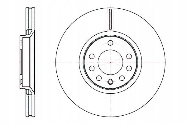 Купити Гальмівні диски гальмівні 2szt 308x25 v 5-otw opel astra g